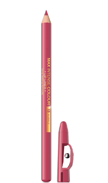 картинка Эвелин / Eveline Max Intense Colour - Контурный карандаш для губ тон 13 Purple