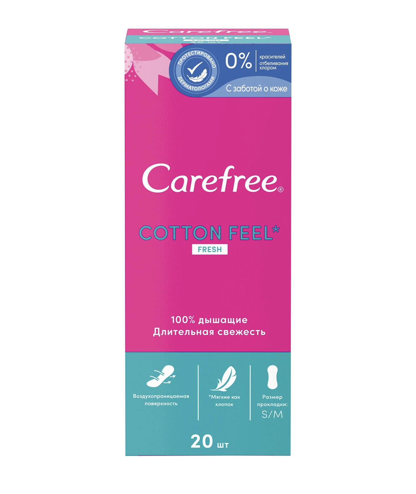   / Carefree Cotton Feel Normal   20 