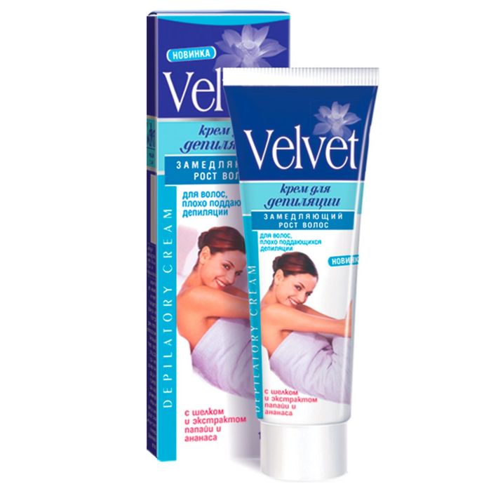 картинка Велвет / Velvet - Крем для депиляции замедляющий рост волос 100 мл