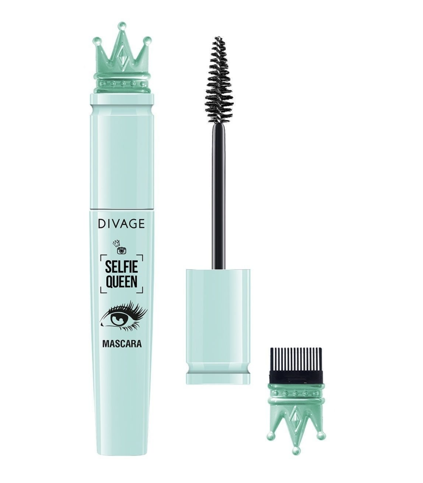 Тушь Divage selfie Queen. Тушь для ресниц Диваж селфи Квин. Selfie Queen Диваж. Тушь Divage selfie Queen Mascara 01.