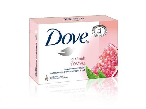 картинка Дав / Dove - Крем-мыло Гранат Go fresh revive 100 г