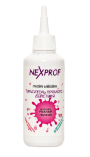 картинка Nexprof Краситель прямого действия для волос розовый 150 мл