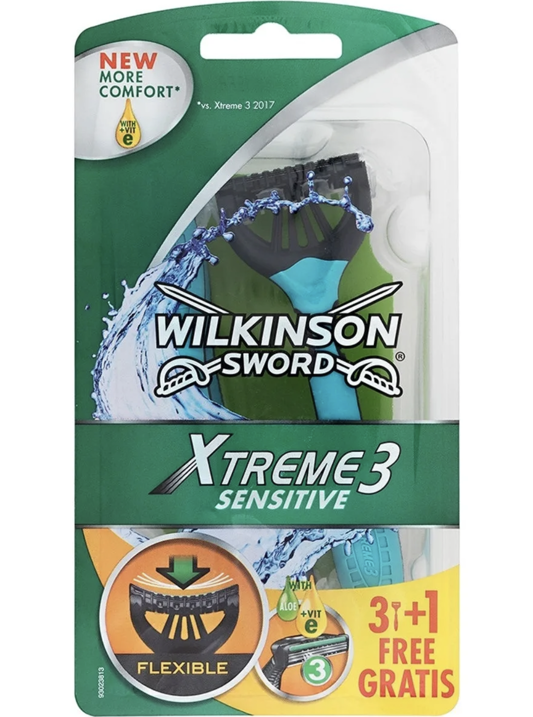  / Wilkinson Sword Xtreme 3 -     Sensitive 4 