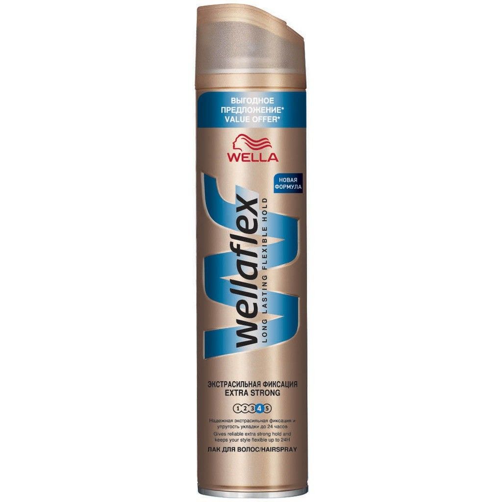 картинка Веллафлекс / Wellaflex - Лак для волос Экстрасильной фиксации, 250 мл