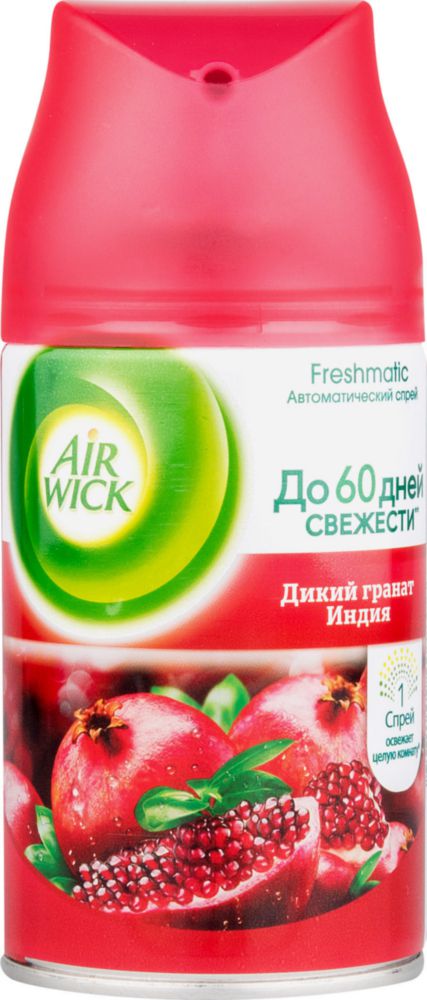 картинка Эир Вик Дикий гранат / Air Wick - Освежитель воздуха (сменный баллон), 250 мл