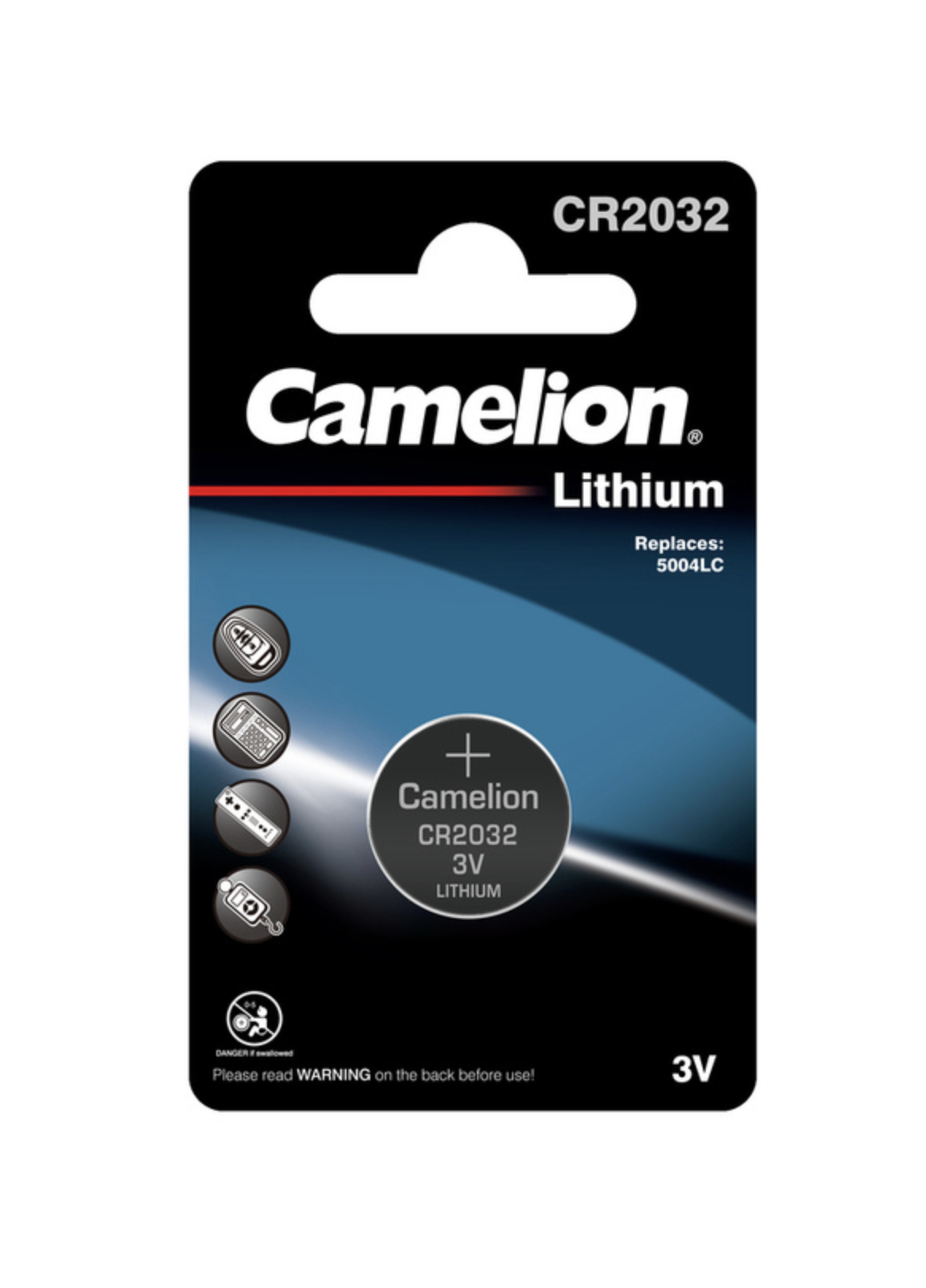  / Camelion CR2032-BP1 -  Lithium 3V 5004LC  1 