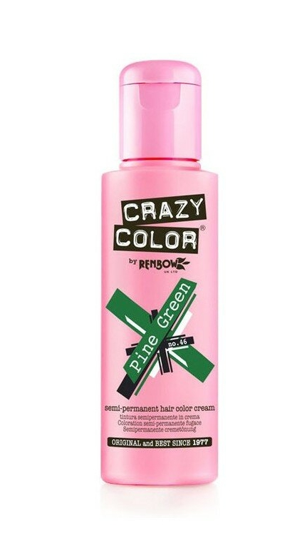 Crazy Color Pine Green 46 -      - 100 