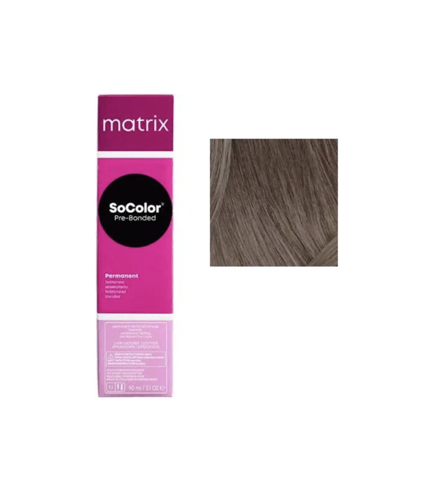 картинка Матрикс / Matrix SoColor Beauty - Краска для волос 7AV блондин пепельно-перламутровый 90 мл