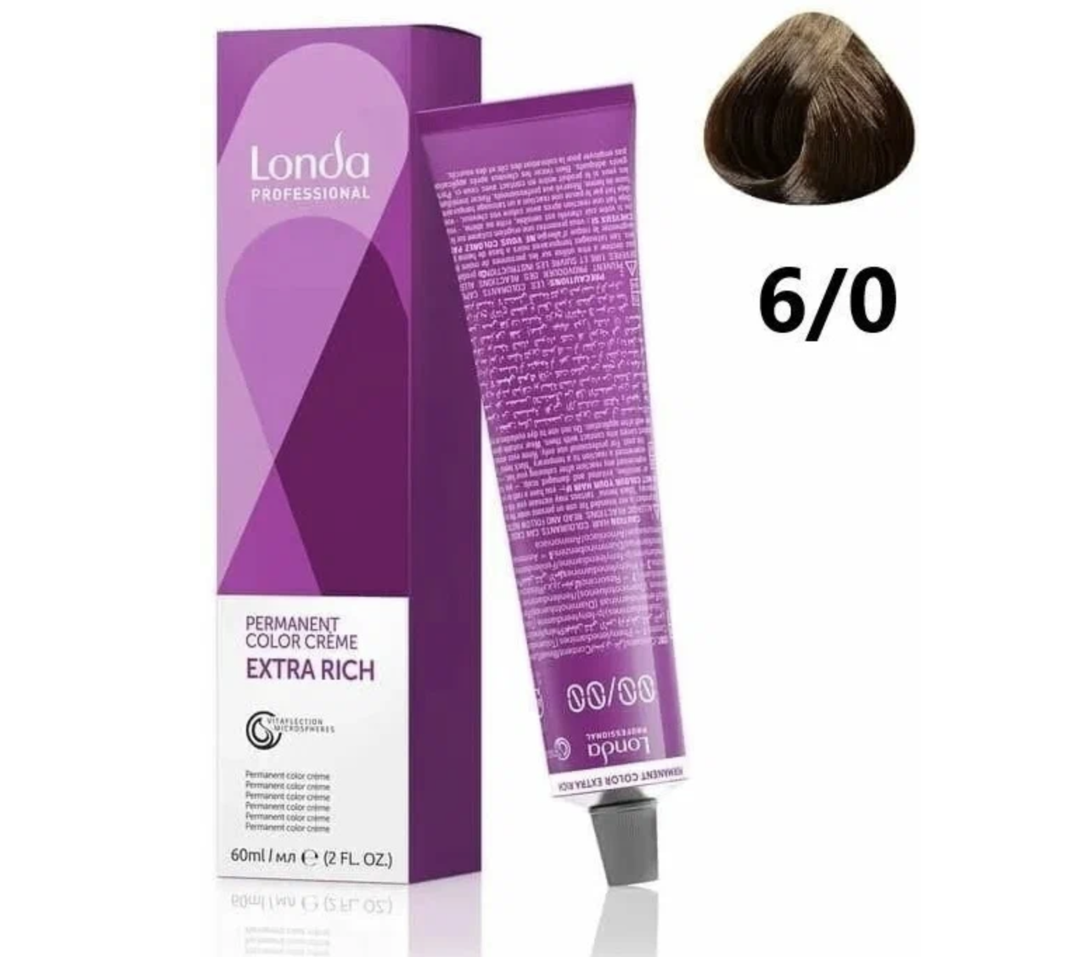   / Londa Professional - -   Permanent Color Extra Rich  6/0, 60 