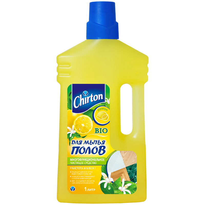 картинка Чиртон / Chirton - Чистящее средство для мытья пола Лимон 1л