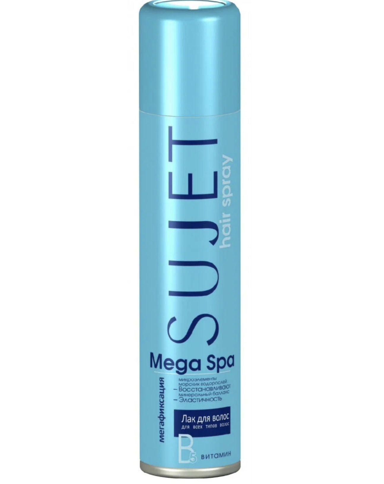 картинка Сюжет / Sujet Mega Spa - Лак для всех типов волос мегафиксация 6, 180 мл
