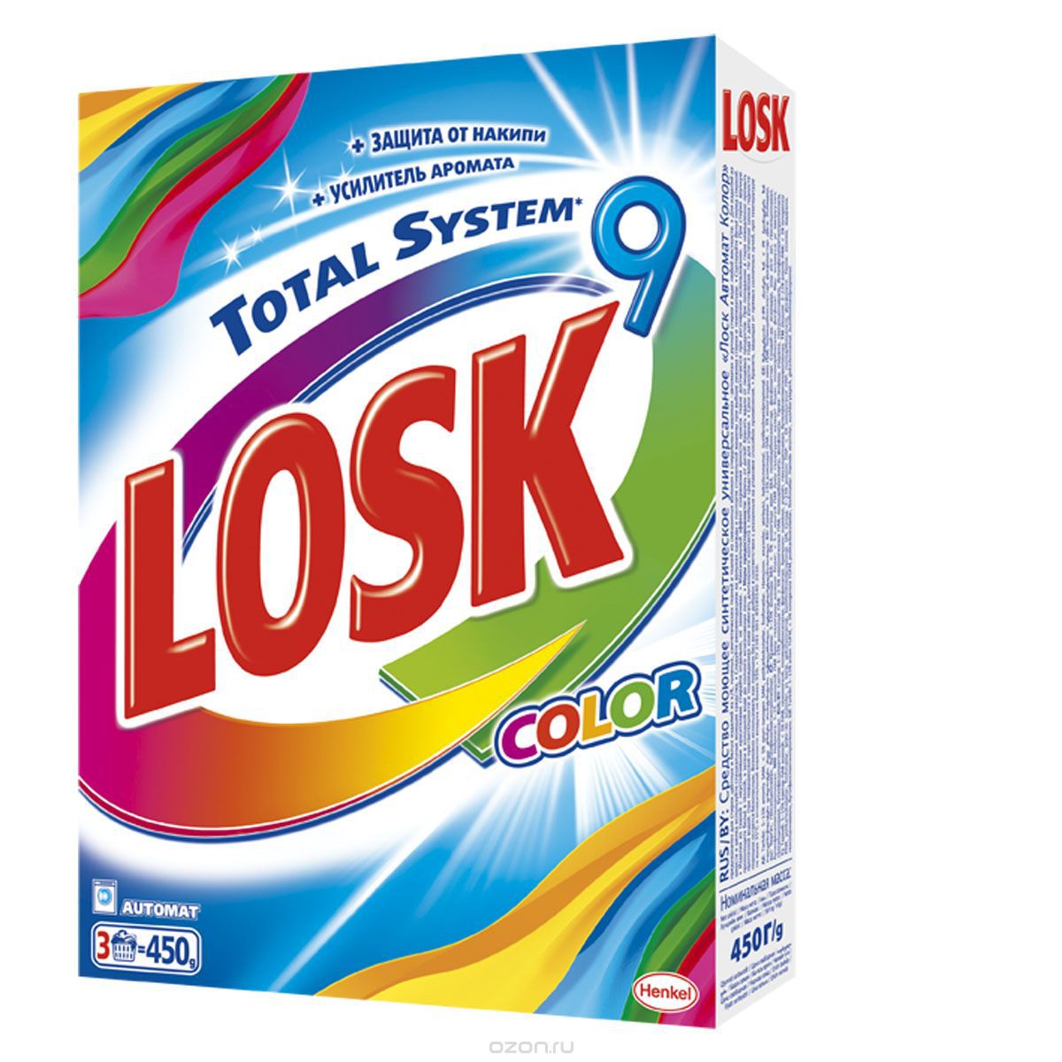 картинка Лоск Колор / Losk Color - Стиральный порошок 450 грамм