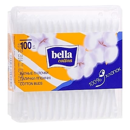 картинка Белла / Bella Cotton Ватные палочки 100 шт
