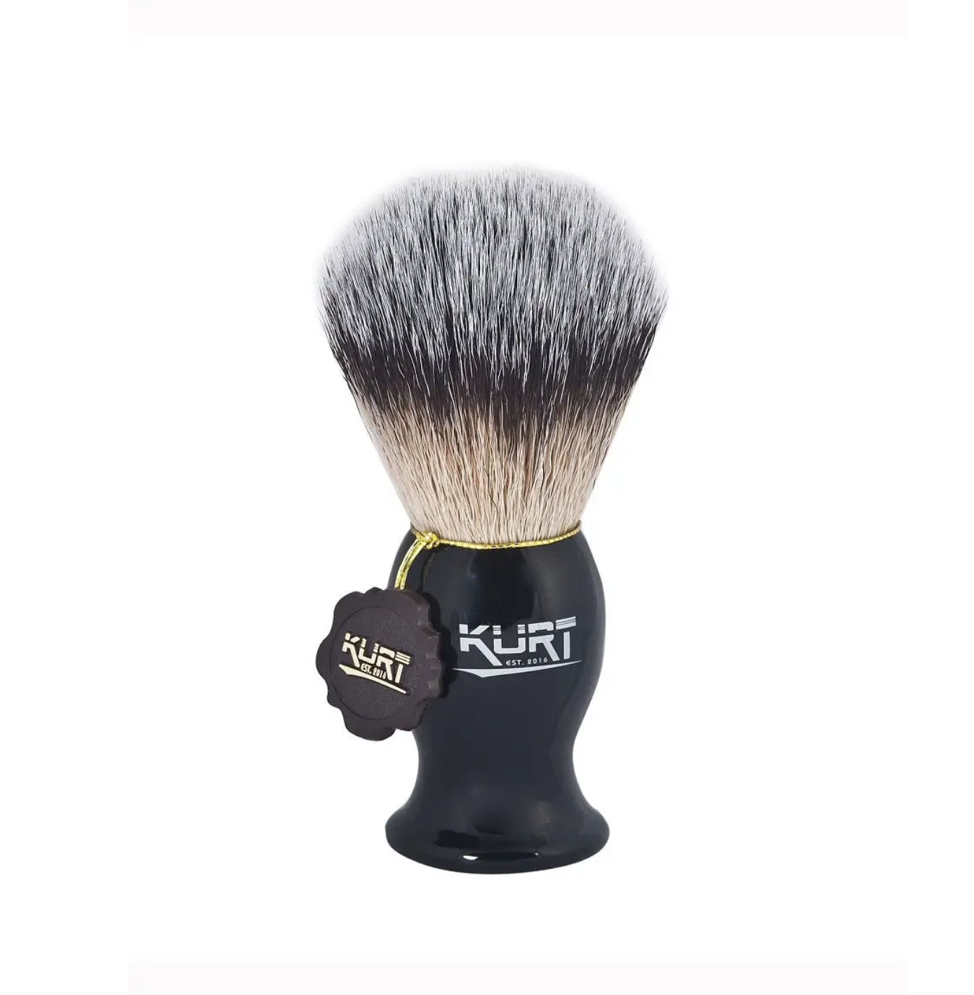 картинка Курт / Kurt - Помазок для бритья ворс синтетика Hi-Brush K_10211S черный цвет 1 шт