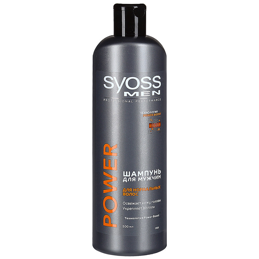 картинка Сьосс Мэн / Syoss Men - Шампунь для нормальных волос укрепляющий, 450 мл