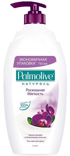 картинка Палмолив / Palmolive - Гель для душа Роскошная мягкость Черная орхидея и увлажняющее молочко, 750 мл