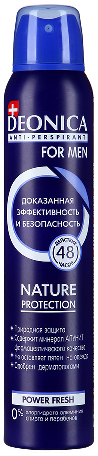   / Deonica for Men -   Nature Protection, 200 
