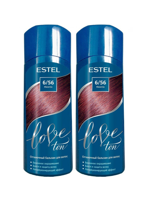 картинка Эстель / Estel Love Ton - Оттеночный бальзам для волос тон 6/56 Махагон 150 мл