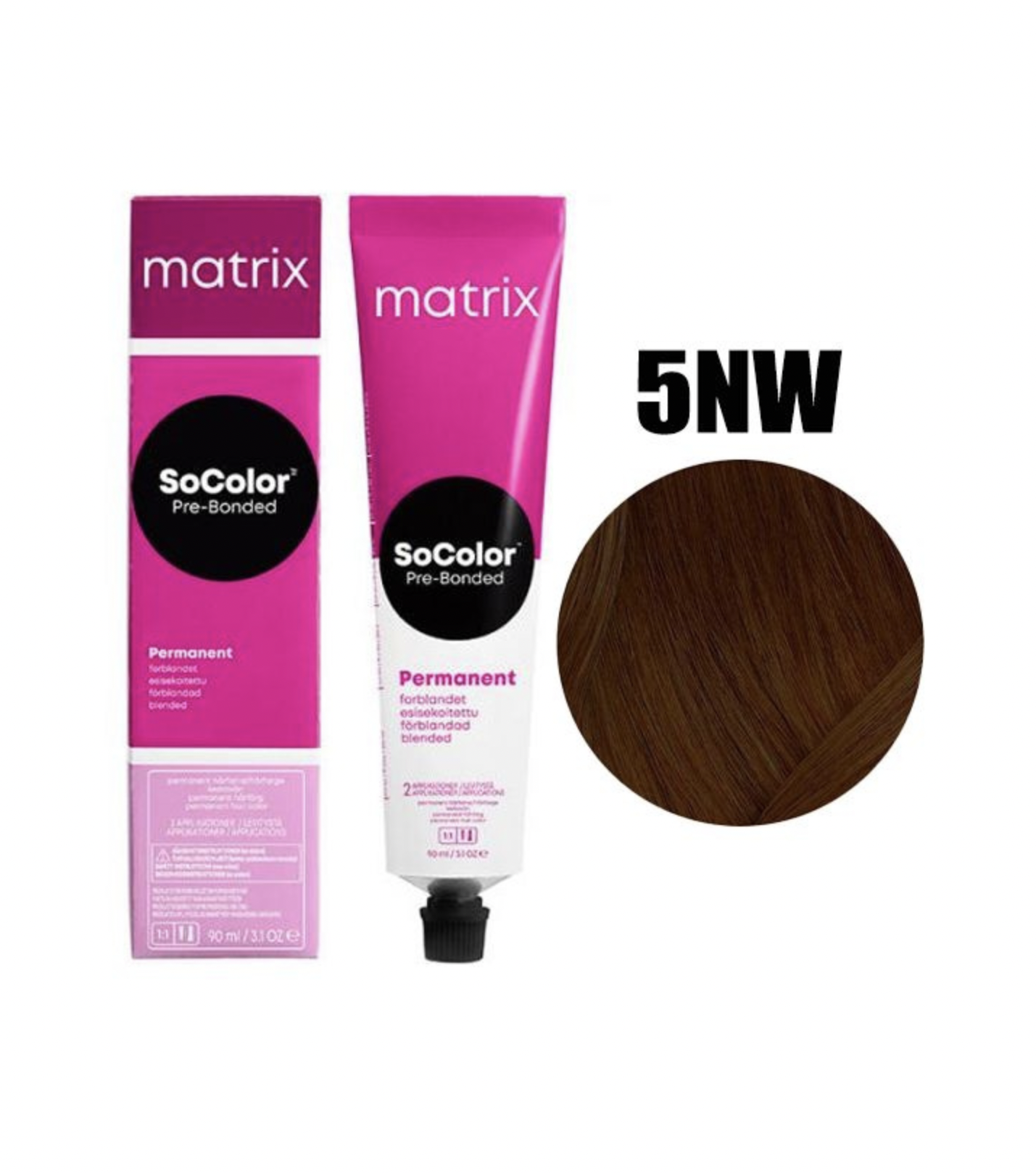 Краска для волос Matrix Socolor Beauty 5A светлый шатен пепельный 90 мл