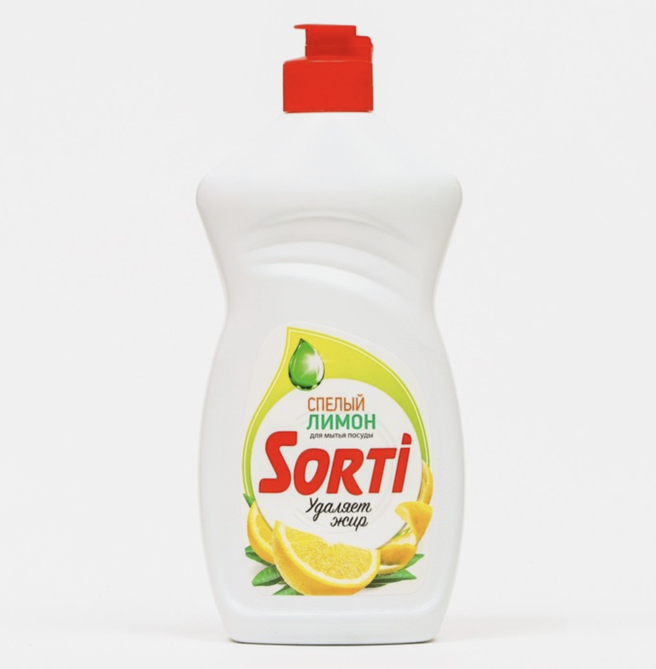 картинка Сорти / Sorti - Бальзам для мытья посуды Спелый лимон Удаляет жир, 450 мл