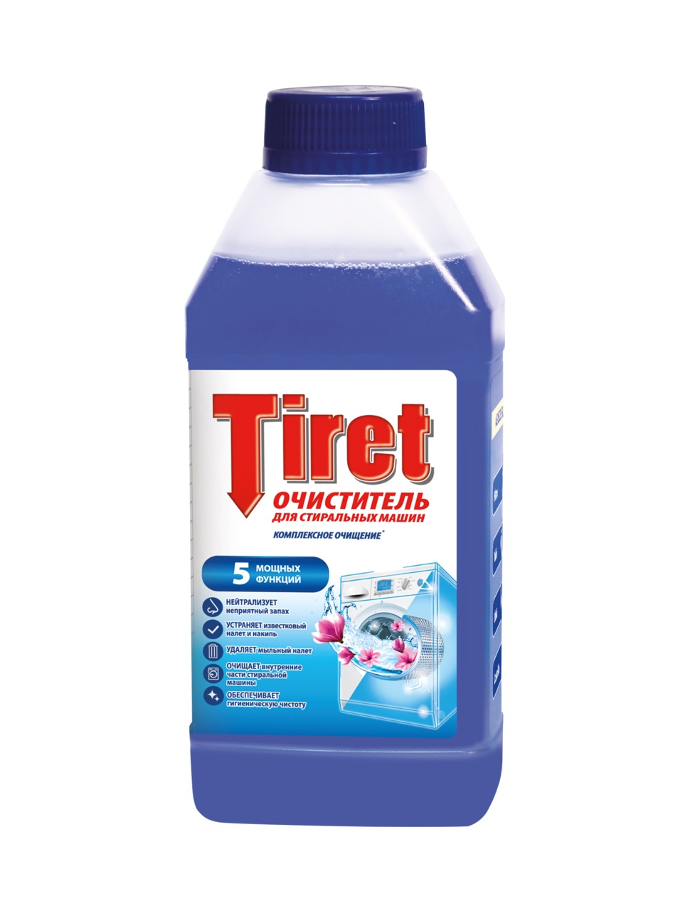 картинка Тирет / Tiret - Очиститель для стиральных машин, 250 мл