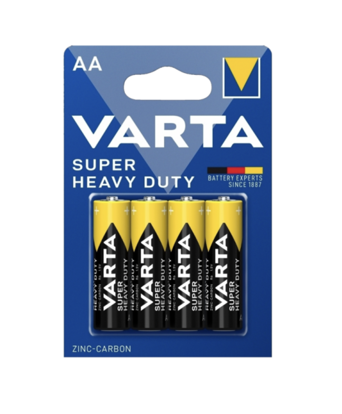   / Varta -  Super Heavy Duty Zinc-carbon AA R6 1,5V 4 
