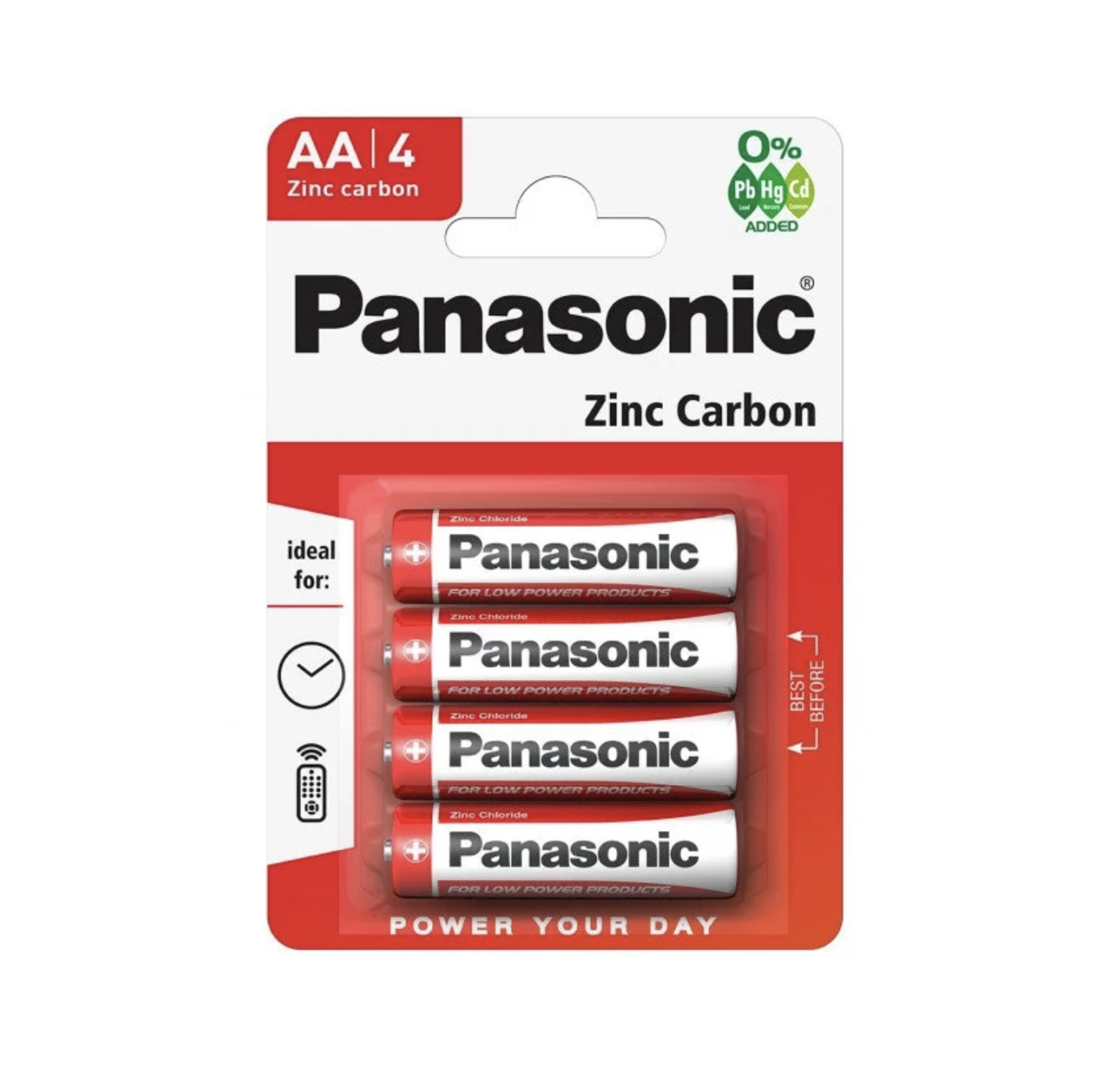   / Panasonic -    Zinc Carbon R6 AA 4 