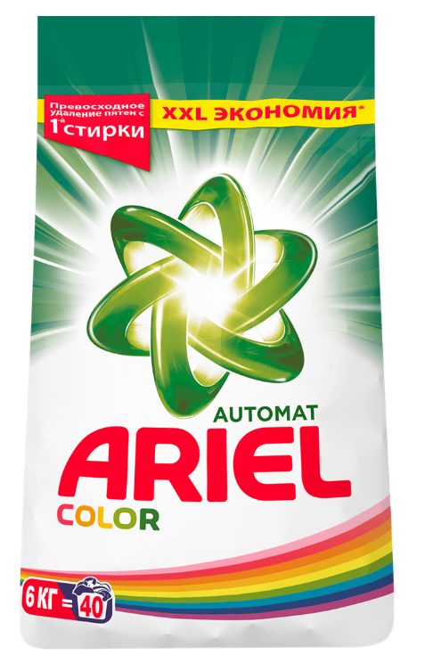 картинка Ариель Колор / Ariel - Стиральный порошок для цветного белья, 6 кг