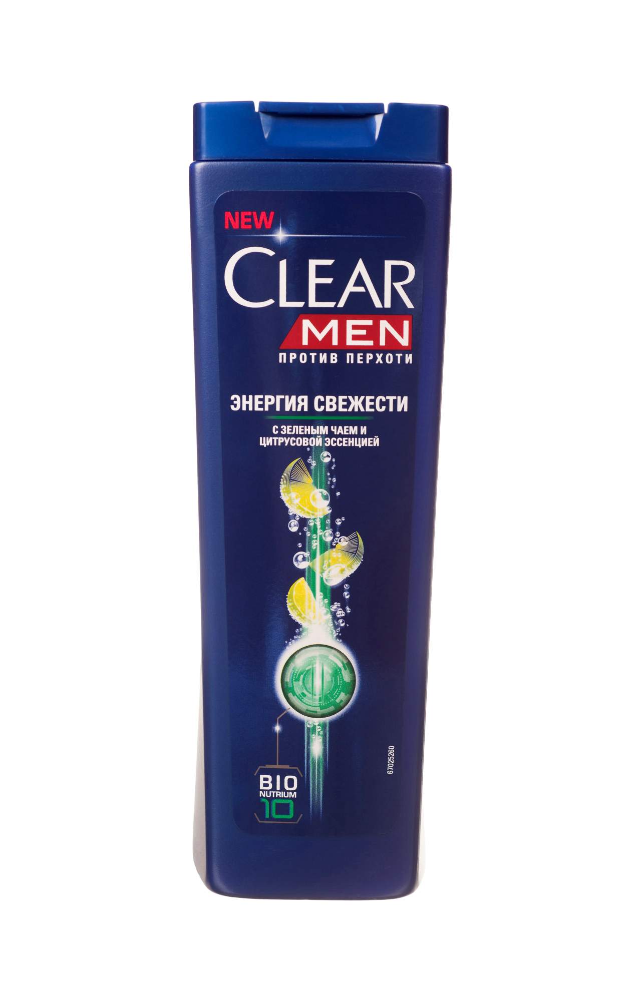 картинка Клеар / Clear - Шампунь мужской против перхоти энергия свежести мужской 400 мл