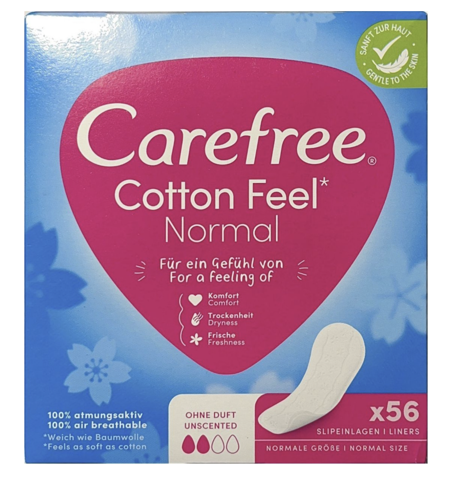  / Carefree Cotton Feel Normal   56 