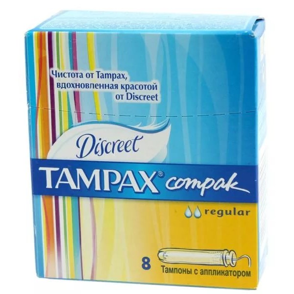   / Tampax   Compak Regular 8 