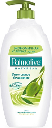 картинка Палмолив / Palmolive - Гель для душа Олива и увлажняющее молочко, 750 мл