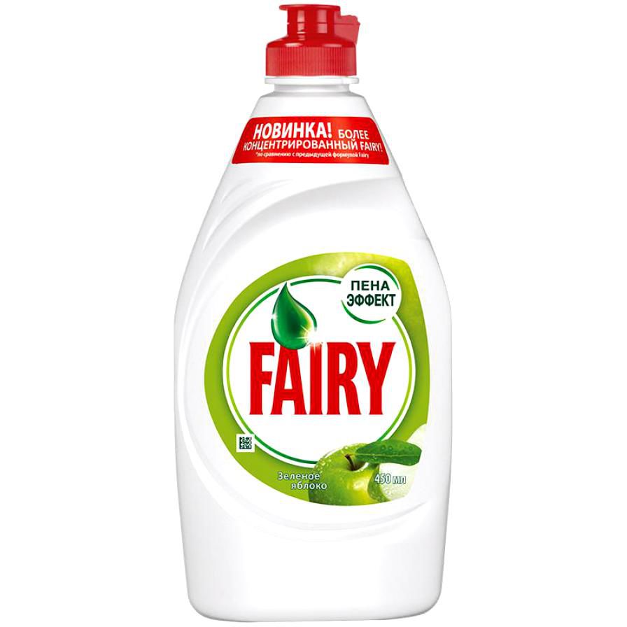 картинка Фэйри Зеленое Яблоко / Fairy - Средство для мытья посуды, 450 мл