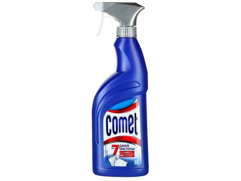 картинка Комет / Comet - Чистящее средство для ванной (с распылителем), 450 мл