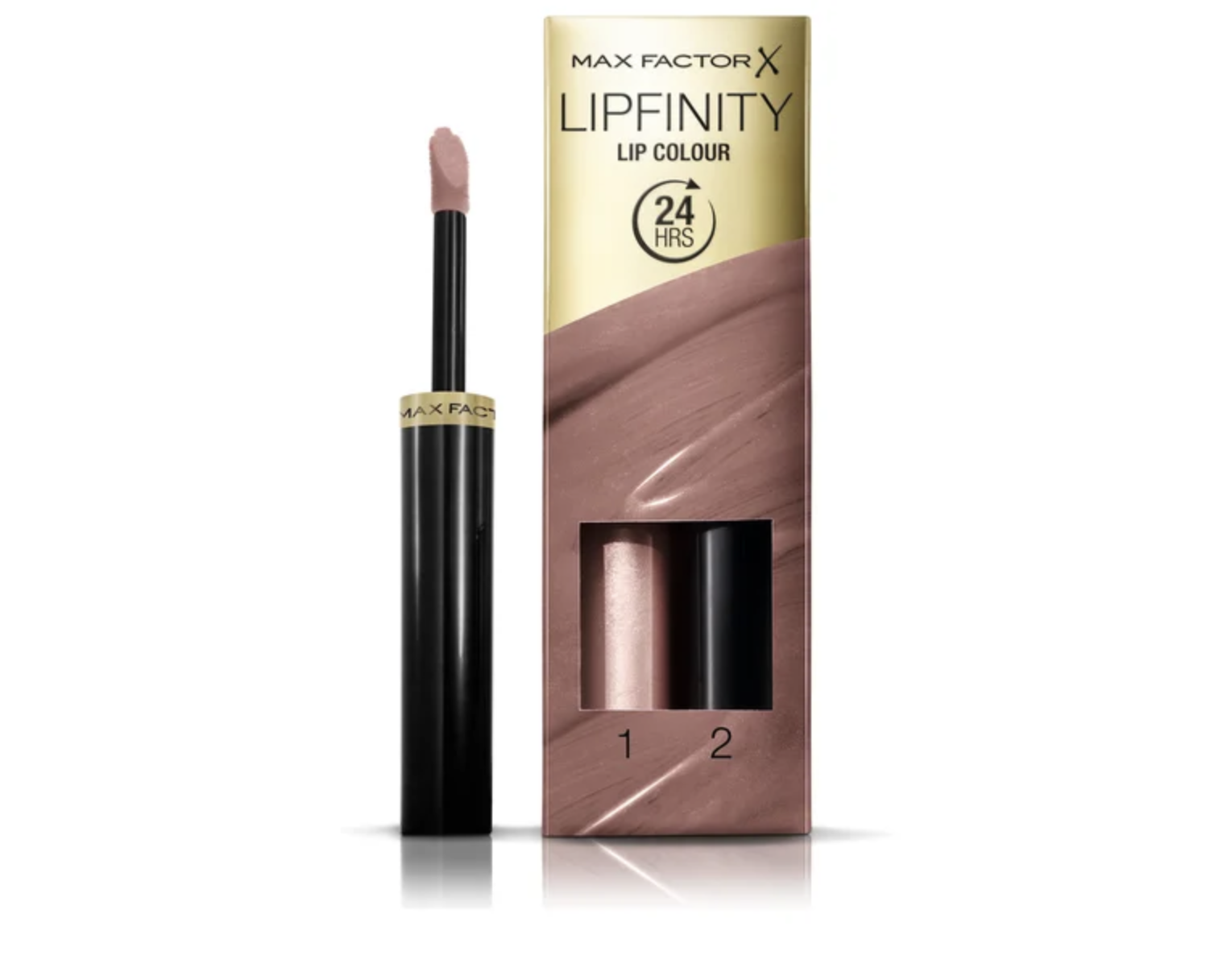    / Max Factor - +   Lip Colour Lipfinity  190 Indulgent 4,2 