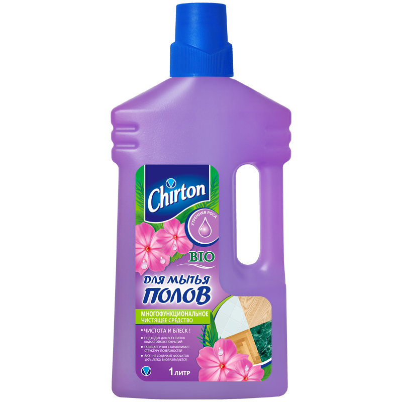 картинка Чиртон / Chirton - Чистящее средство для мытья пола Утренняя роса 1л