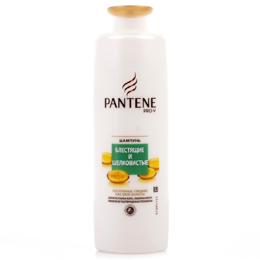 картинка Пантин ПроВи / Pantene Pro-V - Шампунь Гладкий шелк для волос Блестящие и Шелковистые, 250 мл