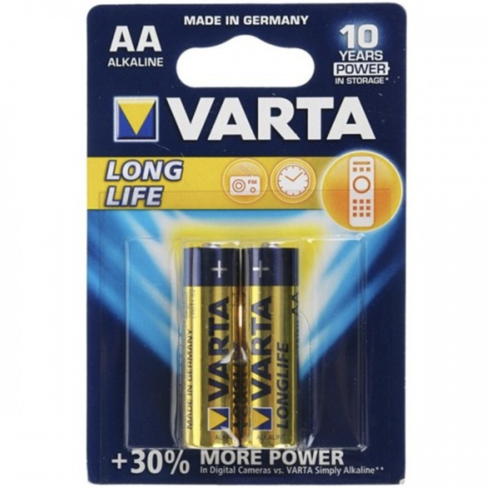   / Varta -  Longlife mignon AA LR6 1,5V 2 