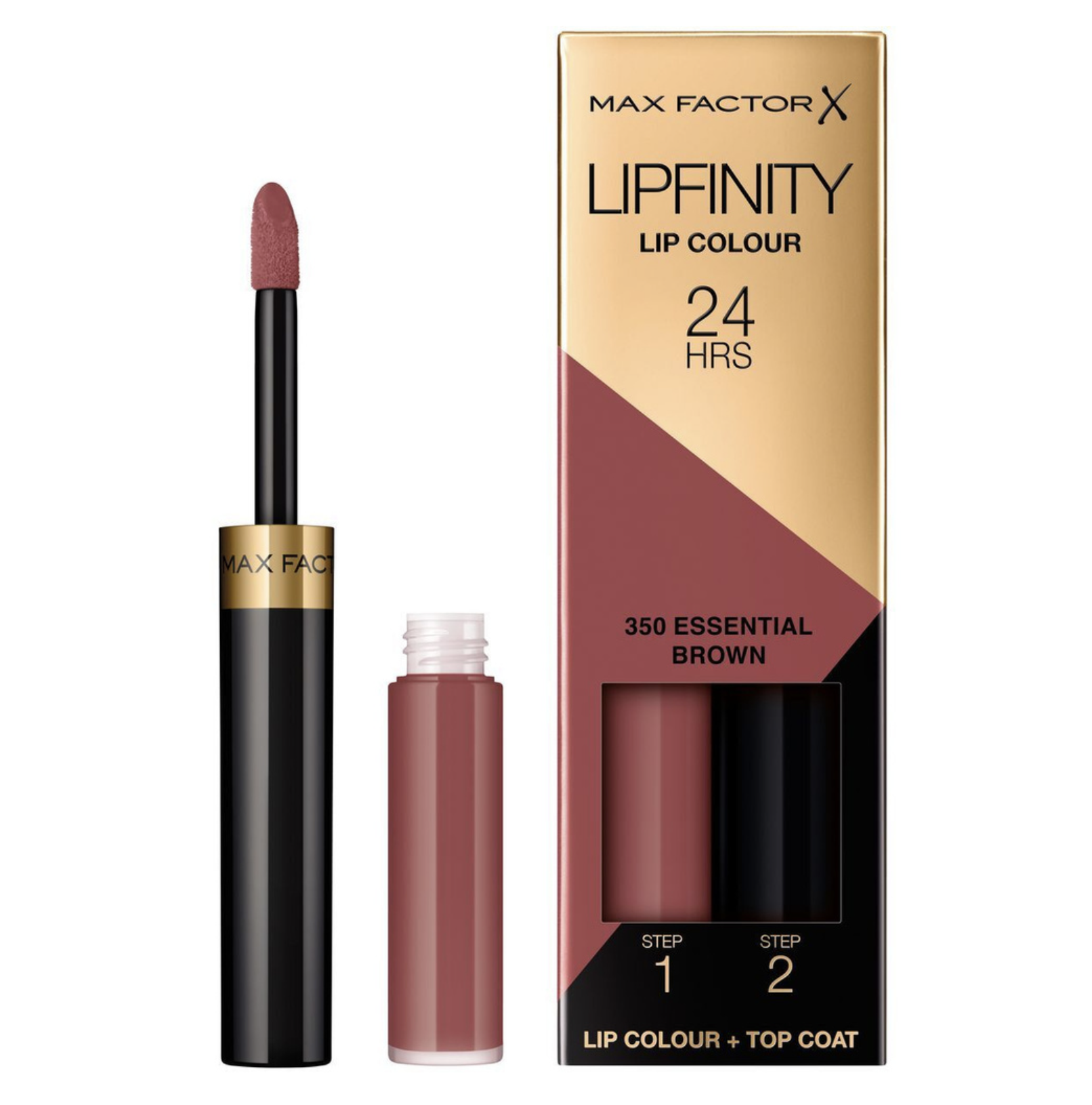    / Max Factor - +   Lip Colour Lipfinity  350 Essential Brown 4,2 