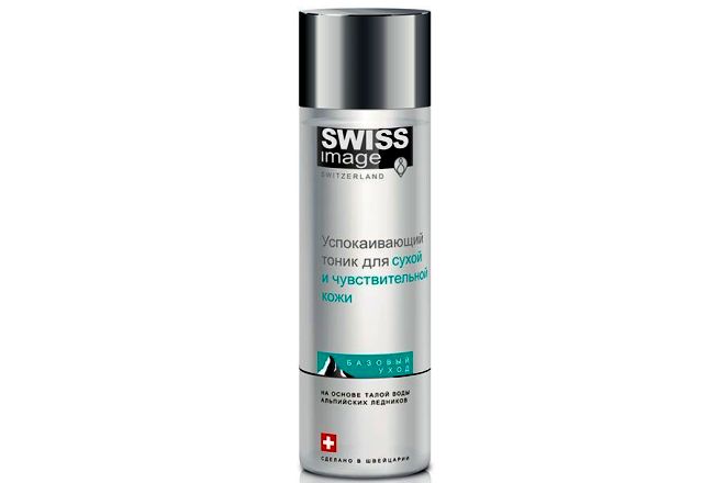 картинка Swiss Image Успокаивающий тоник для сухой и чувствительной кожи 200 мл
