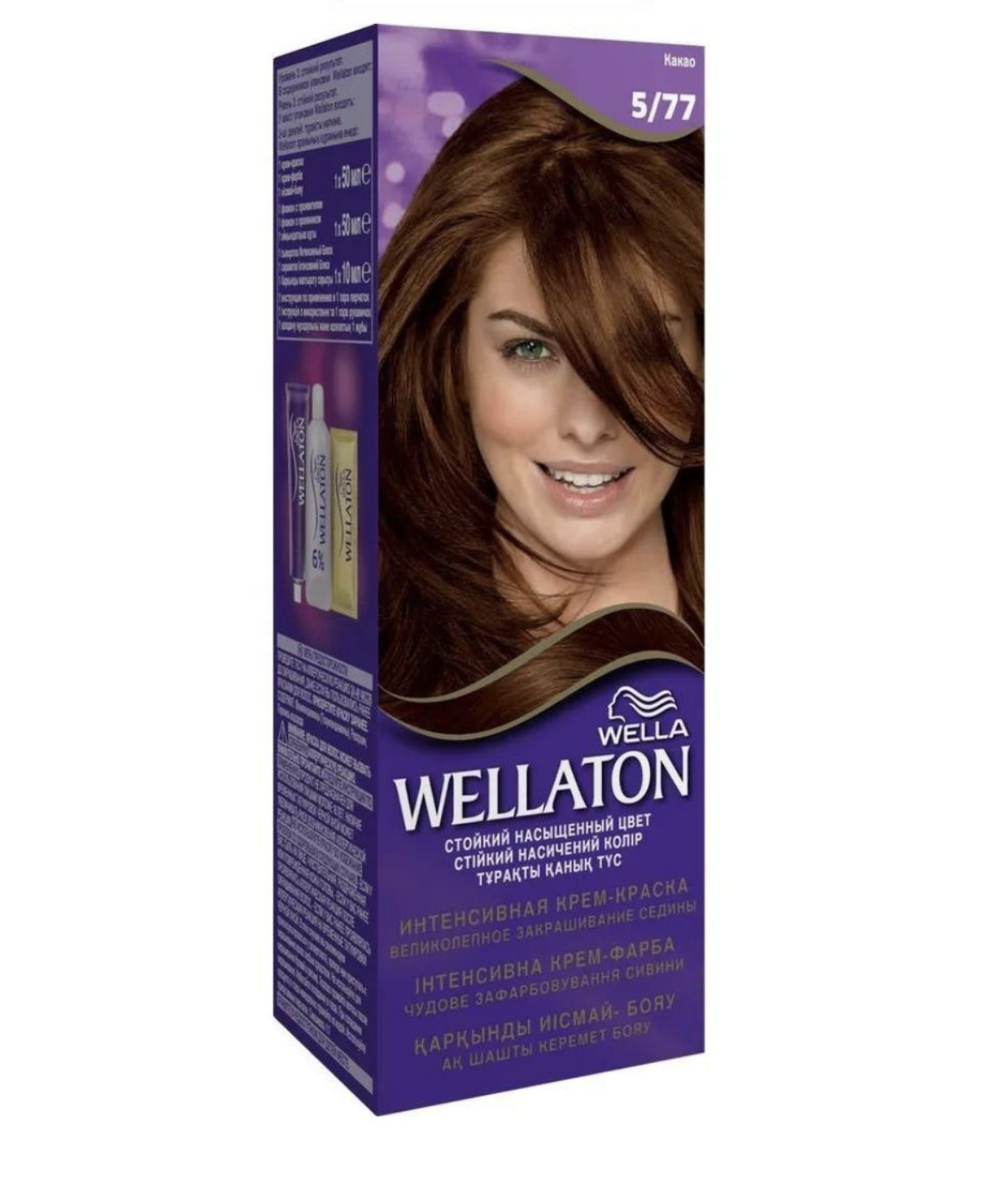 Краска для волос wella wellaton шоколад с карамелью