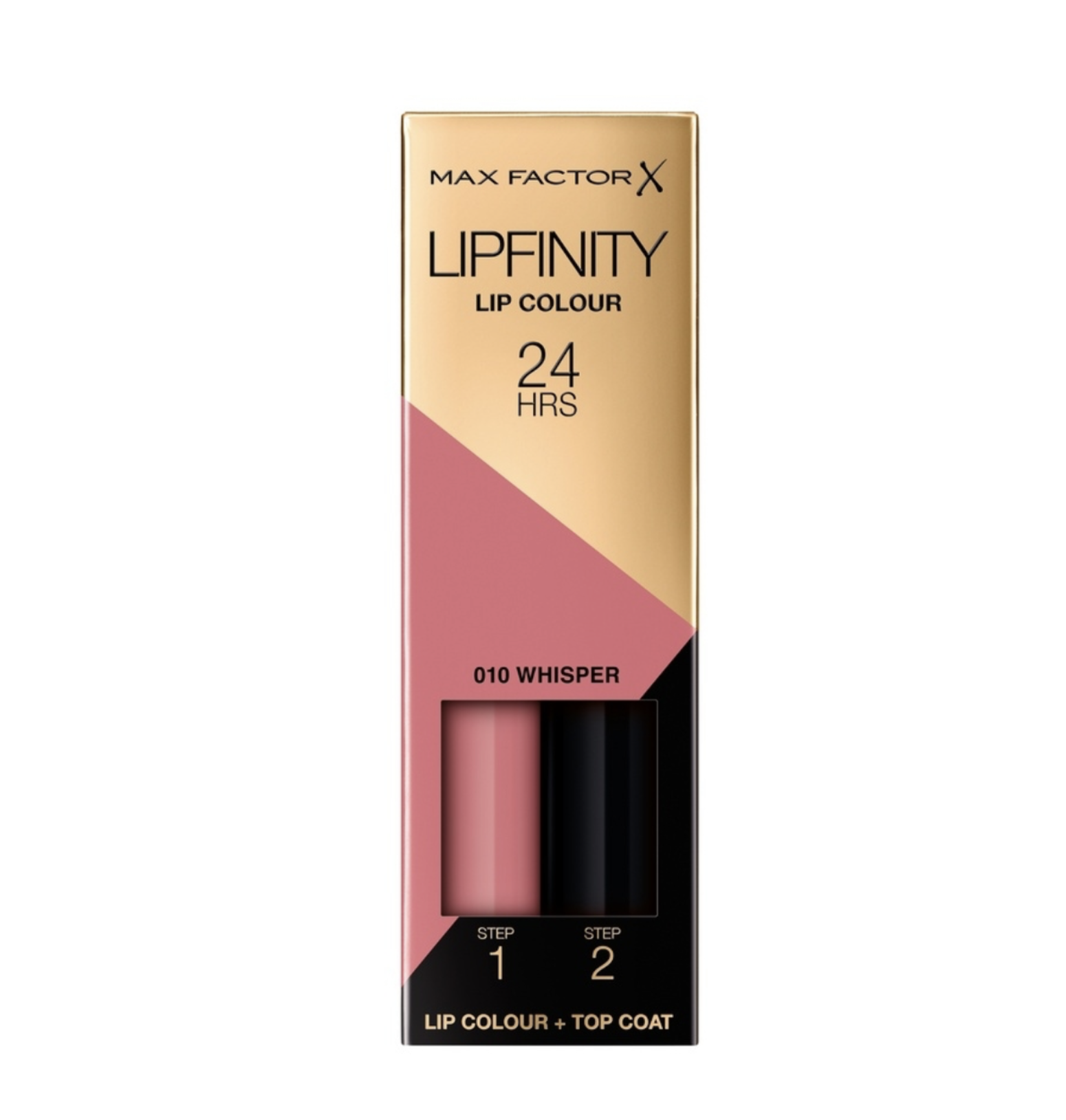    / Max Factor - +   Lip Colour Lipfinity  010 Whisper 4,2 