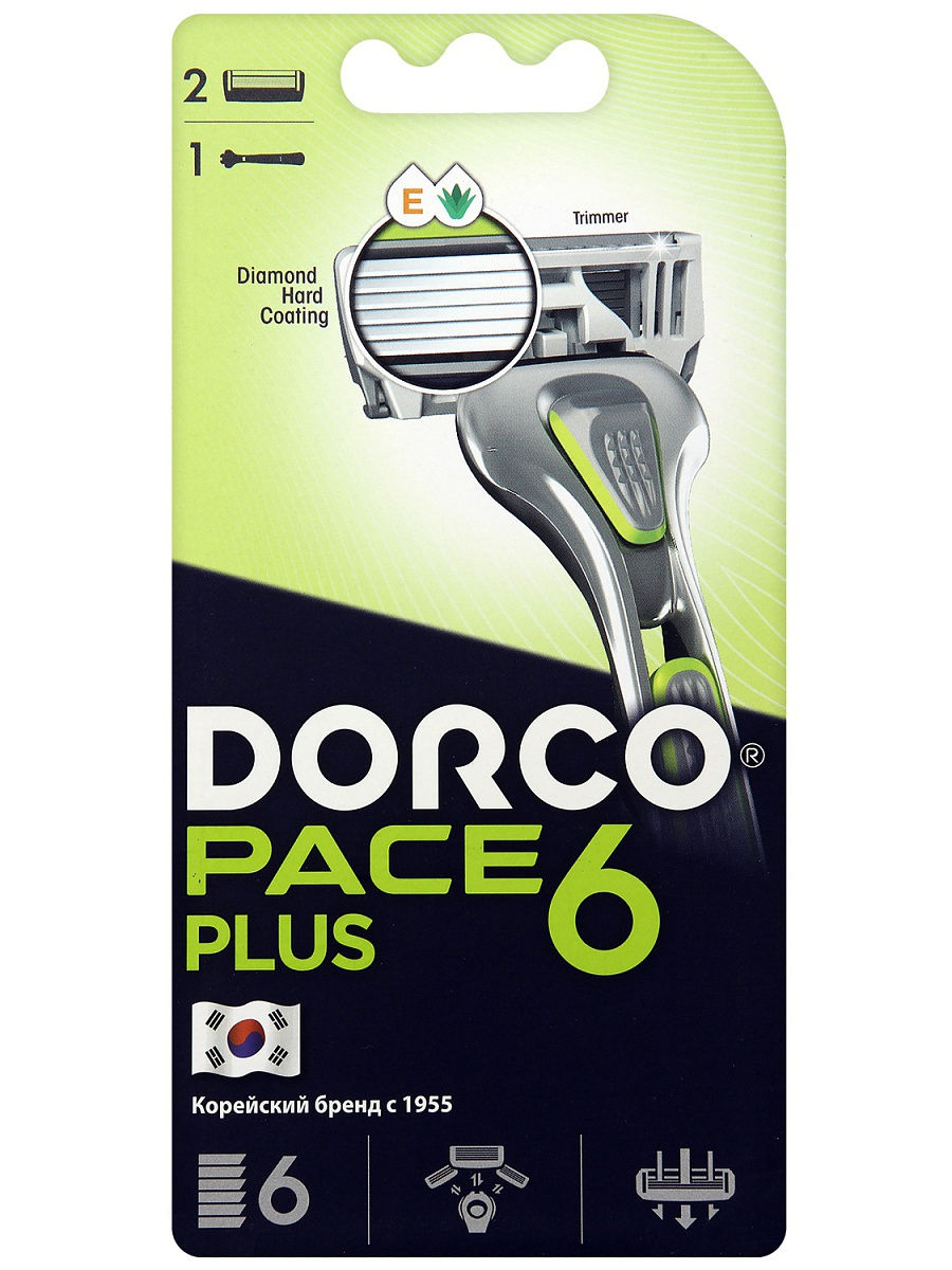  / Dorco Pace6 Plus -    + 2    6  +