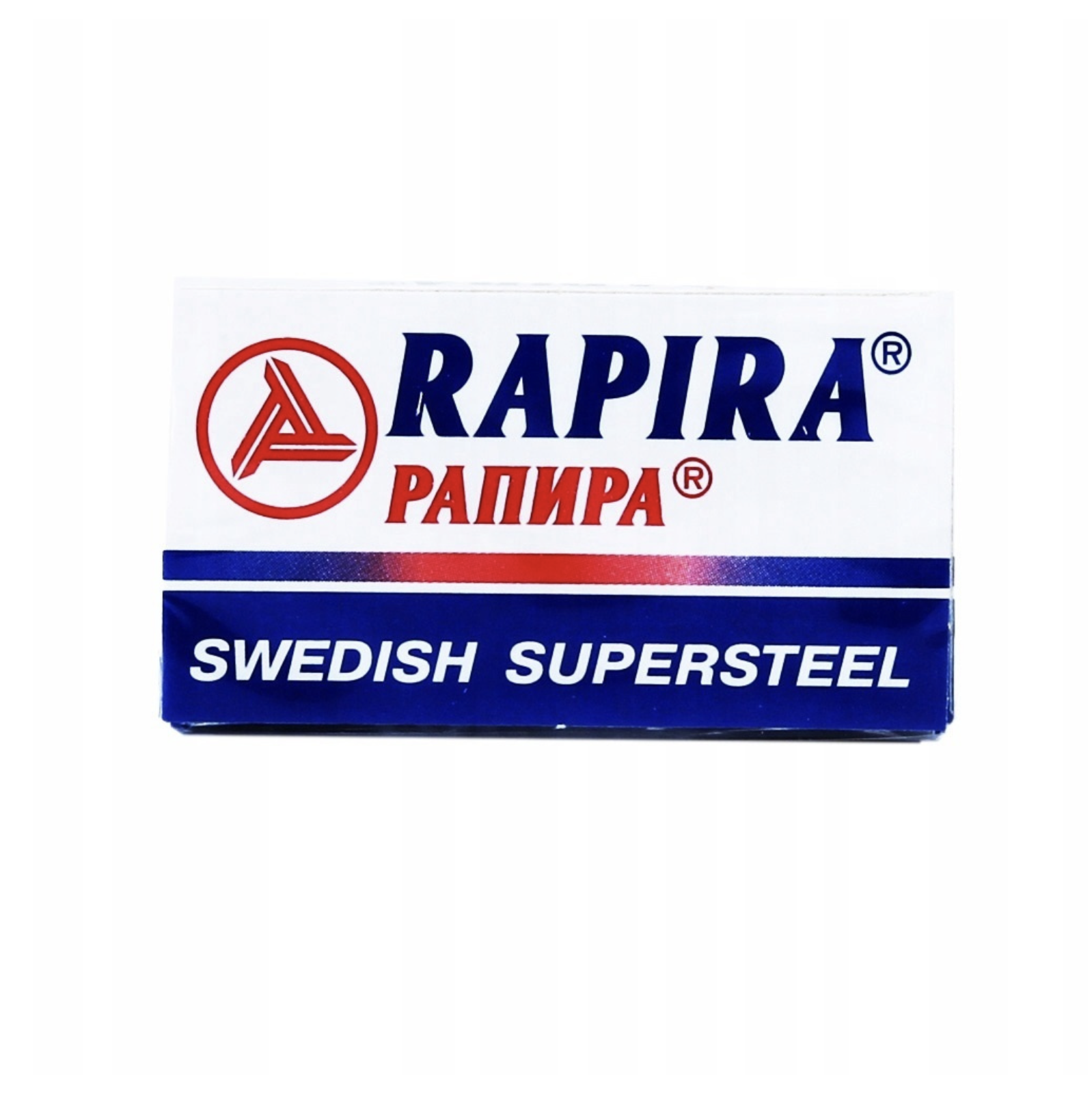 картинка Рапира Суперсталь / Rapira Swedish Supersteel - Лезвия для бритья классические 5 шт