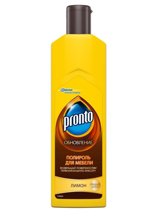 картинка Пронто / Pronto - Полироль крем для мебели с лимоном 300 г
