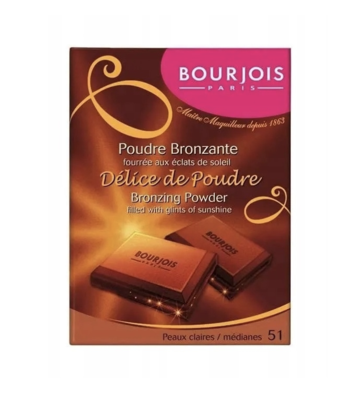    / Bourjois Paris Delice de Poudre -      51