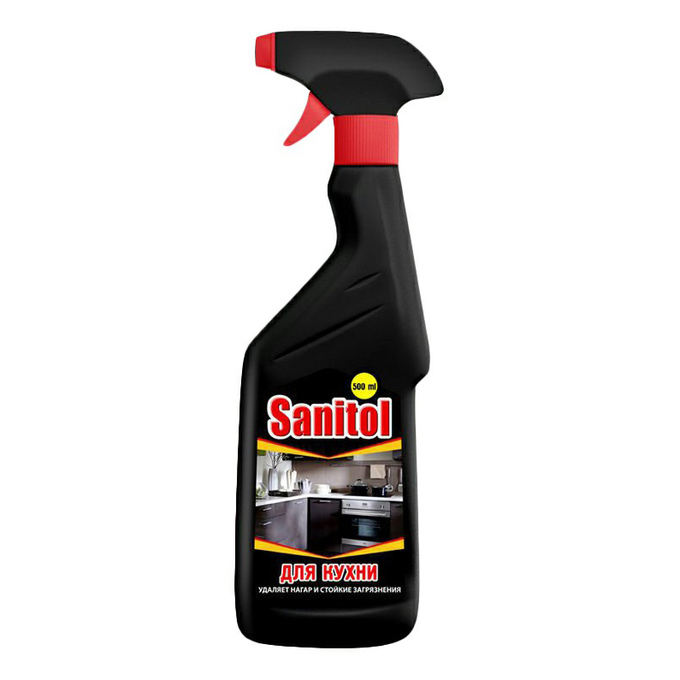 картинка Санитол / Sanitol - Средство чистящее универсальное для кухни с распылителем 500 мл