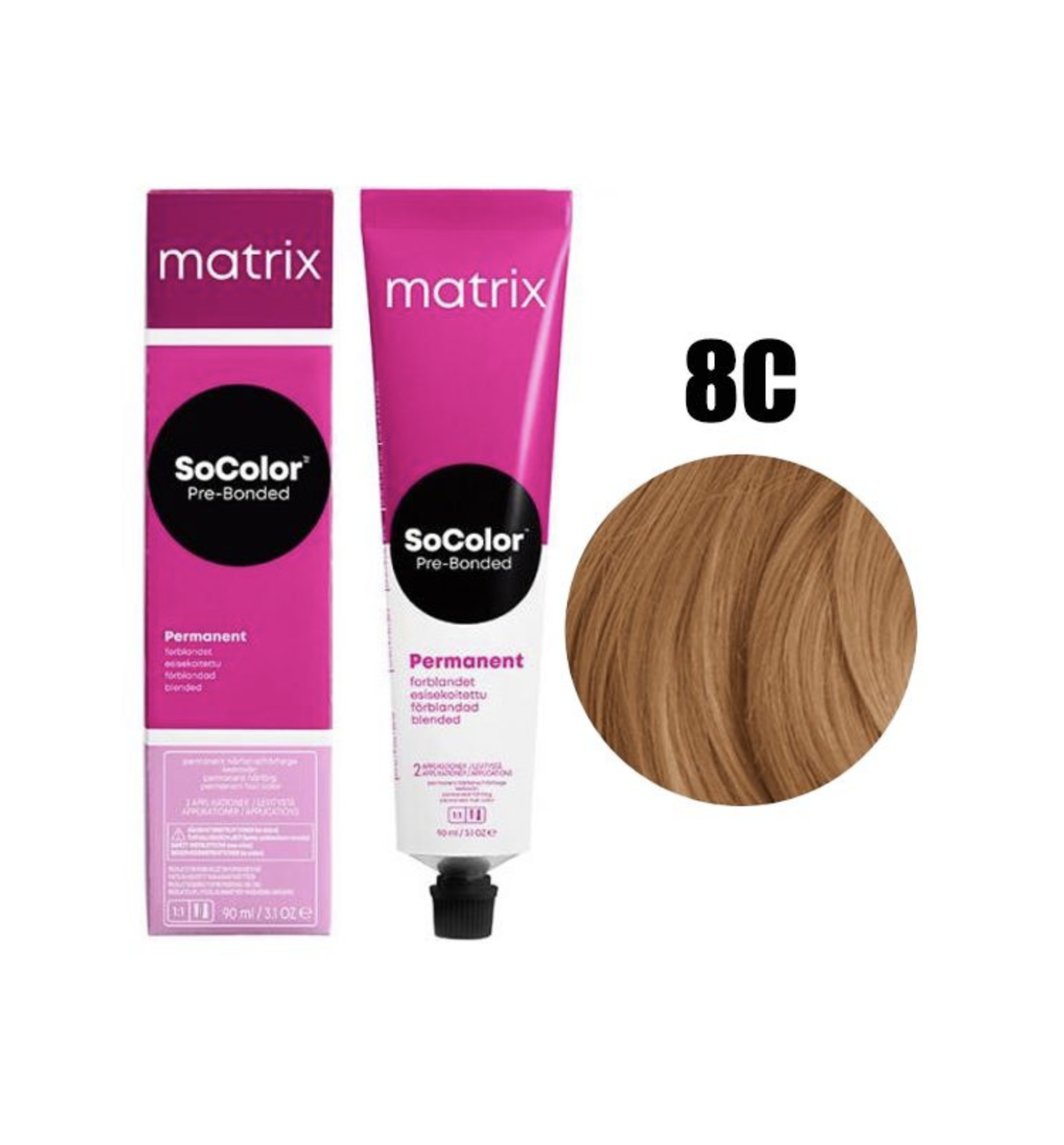   / Matrix SoColor Pre-Bonded    8C    90 