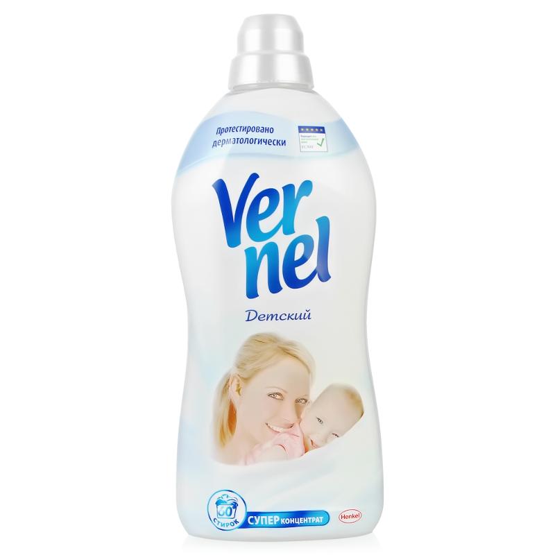 картинка Вернель / Vernel Sensitive Детский - Кондиционер для белья (Супер концентрат), 1,82 л