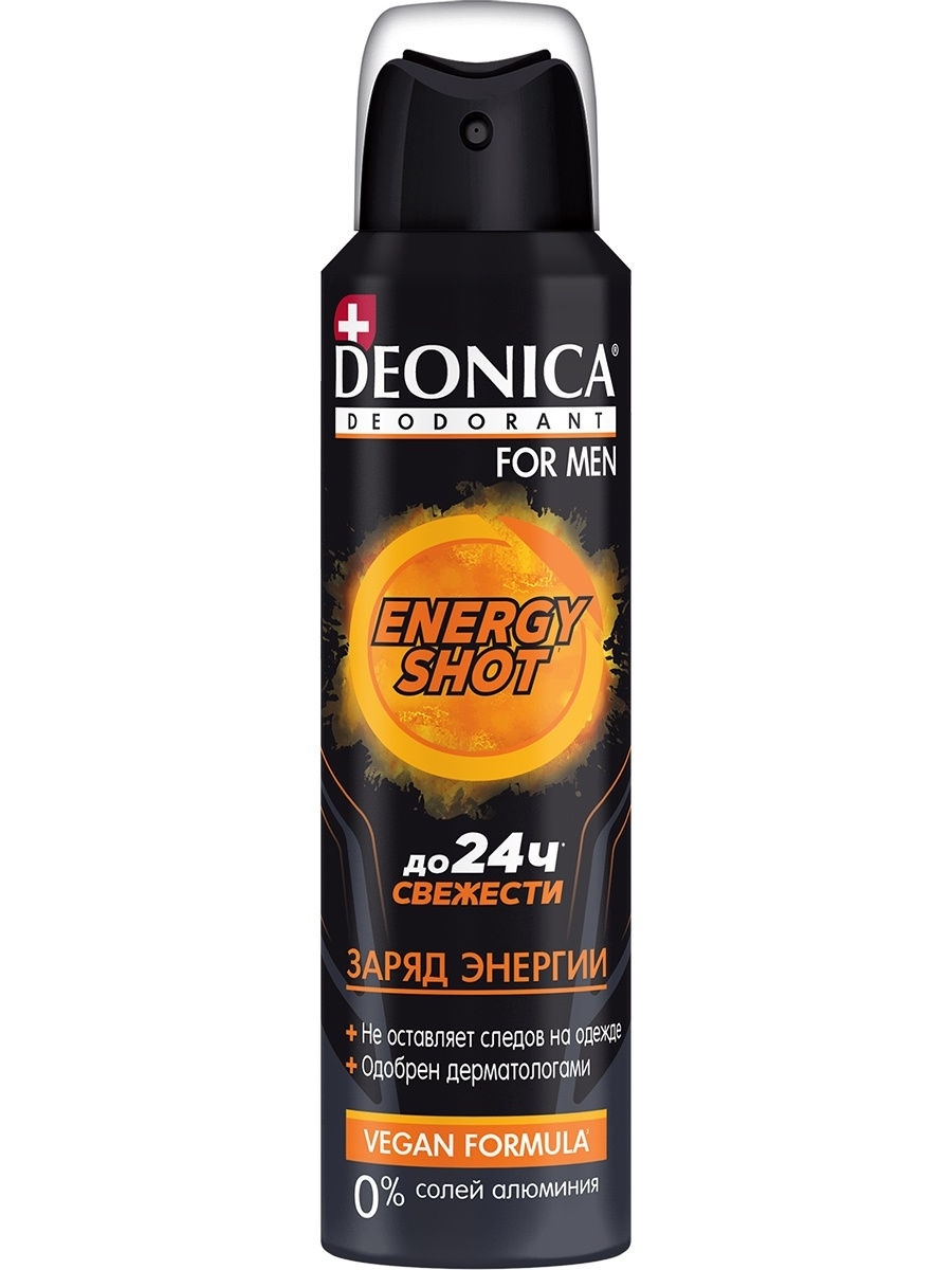   / Deonica for Men - - Vegan Formula Energy Shot, 150 